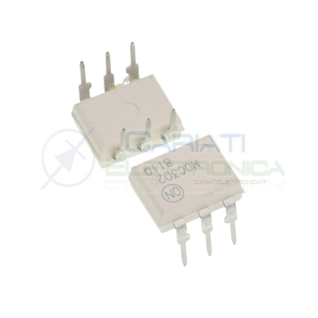 2 Pezzi MOC3021 Fotoaccoppiatore Optocoupler fototriac 6 Pin On semiconductor