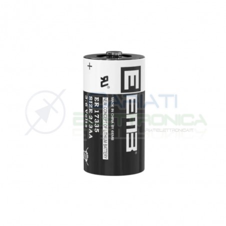 ER17335 Batteria 3,6V litio 2/3A 2100mAh Li-SoCl2EEmb Battery