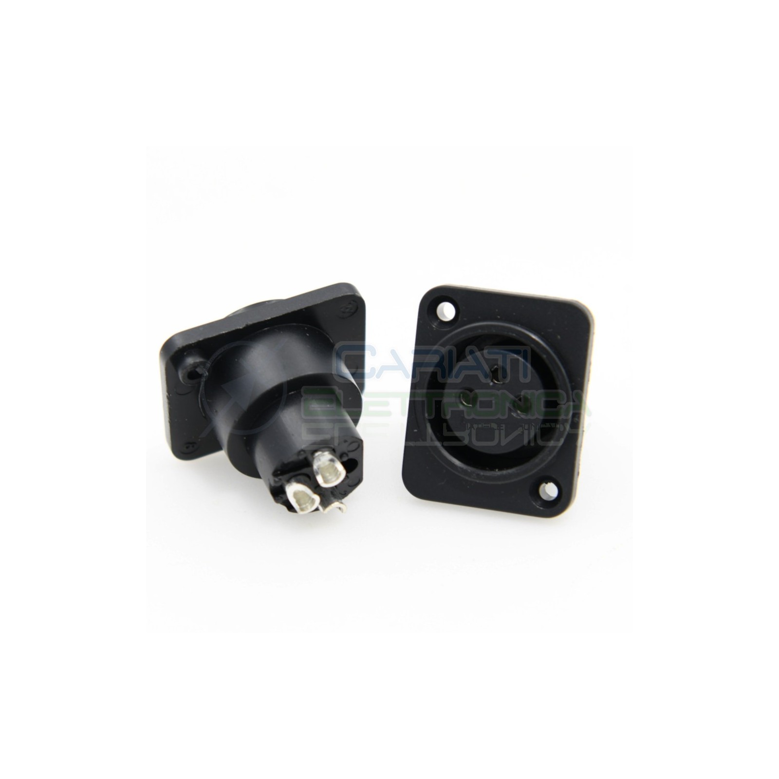 Connettore XLR Femmina 3 poli da pannello PCB Connettore Audio Mixer Microfono Cannon Generico