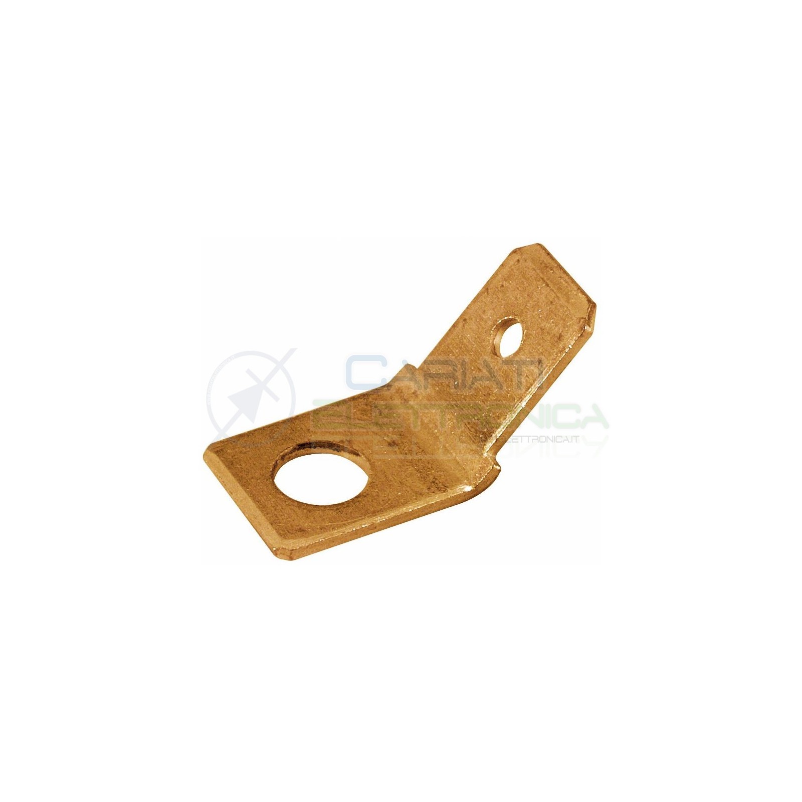10 Pezzi Faston Terminale Maschio per 6,35x0,8mm