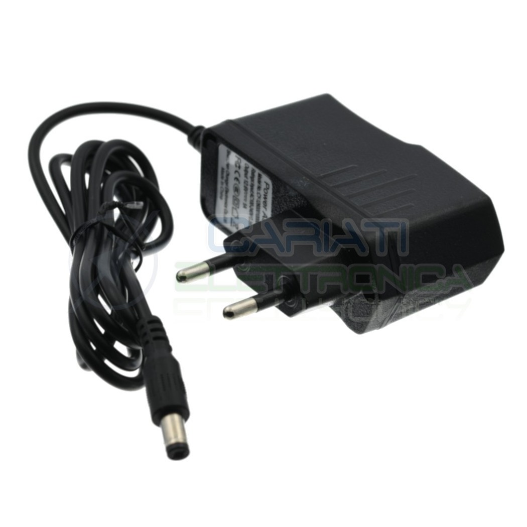 Alimentatore 4,2V 1A Per Batteria 18650 PaccoBatterie Caricatore con connettore Dc 2,1 5,5 Generico