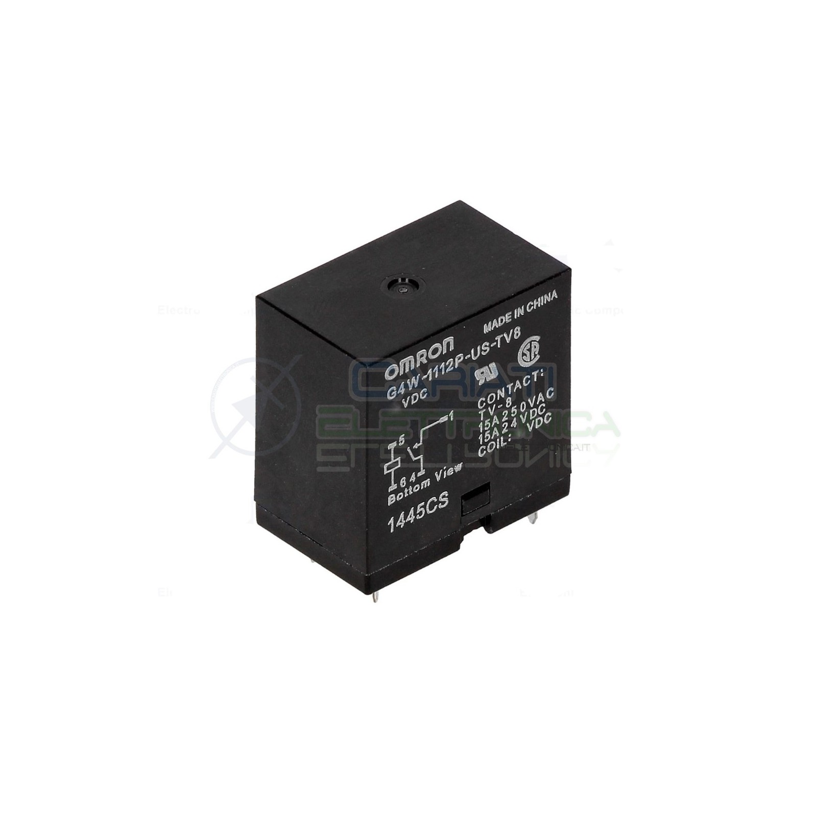 Relè G4W-1112P-US-TV8-HP 24VDC Omron Bobina 15A 24Vdc 250VacOmron