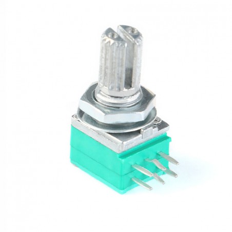 1 Pezzo Potenziometro Lineare Doppio 5 Kohm B5K RK097G 15mm