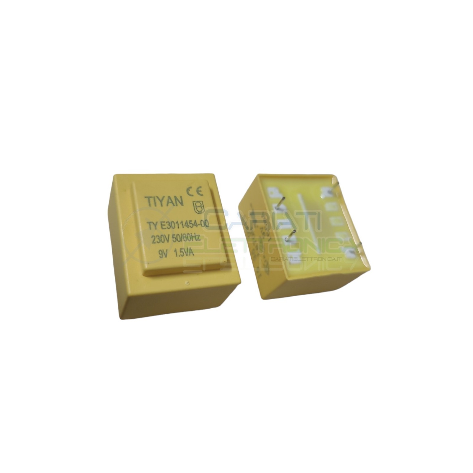 Trasformatore incapsulato 1,5VA 230V Uscita 9V