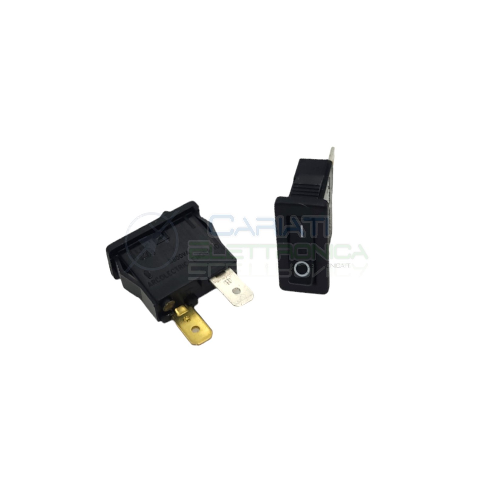 Interruttore Rocket a Bilanciere 0/1 Slim 15A 250Vac