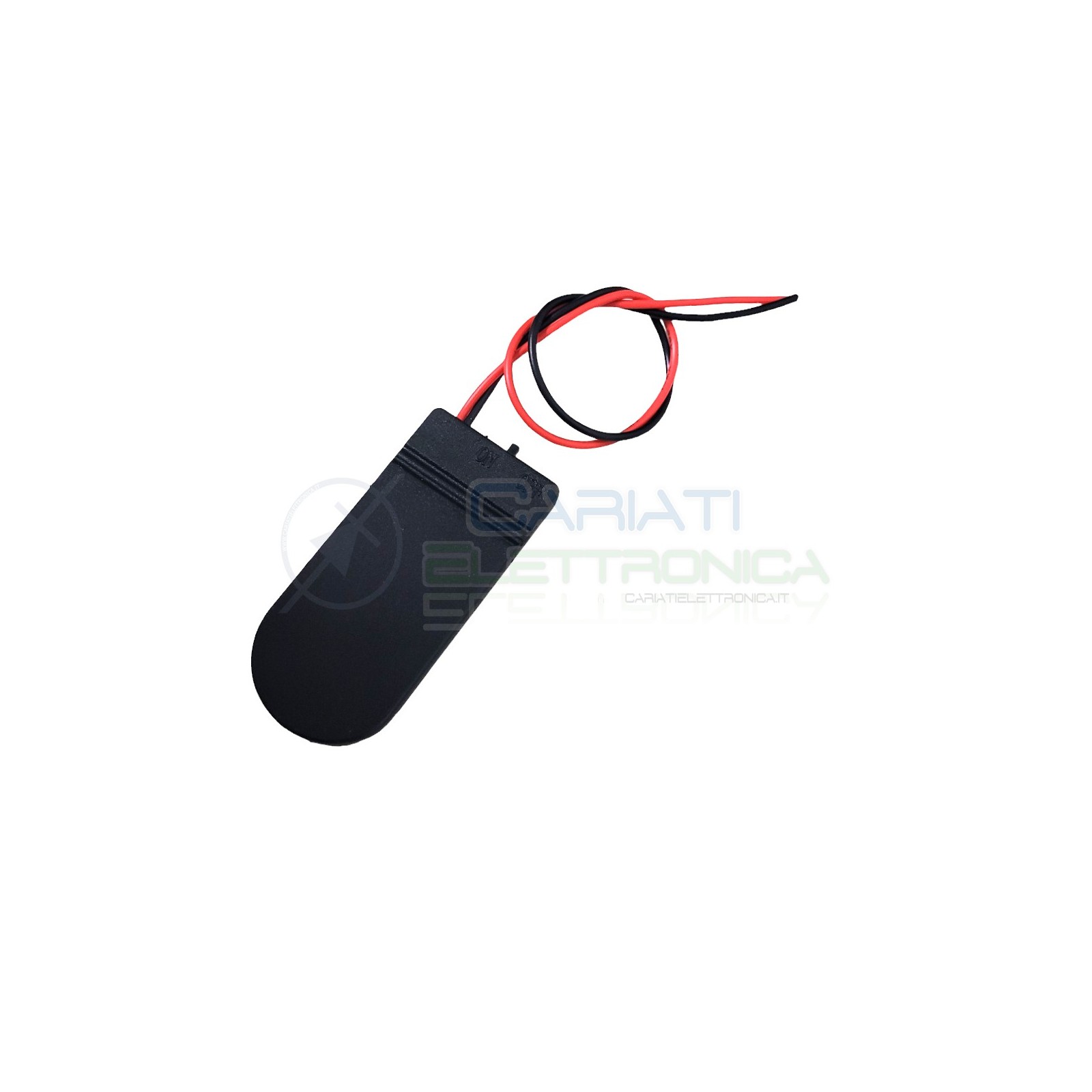 Porta batterie Per 2 Batterie CR2032 con interruttore on/offGenerico