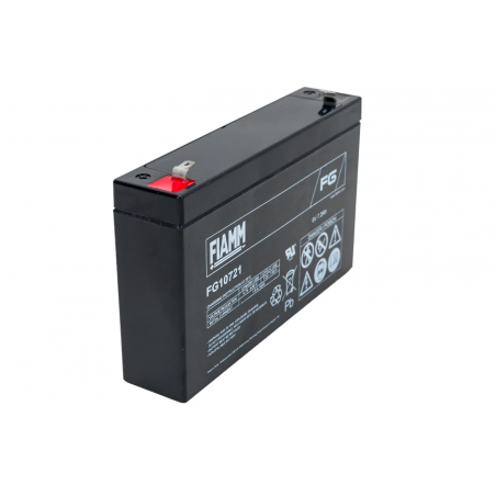 BATTERIA ERMETICA AL PIOMBO RICARICABILE FIAMM FG10721 6V 7,2Ah Fiamm