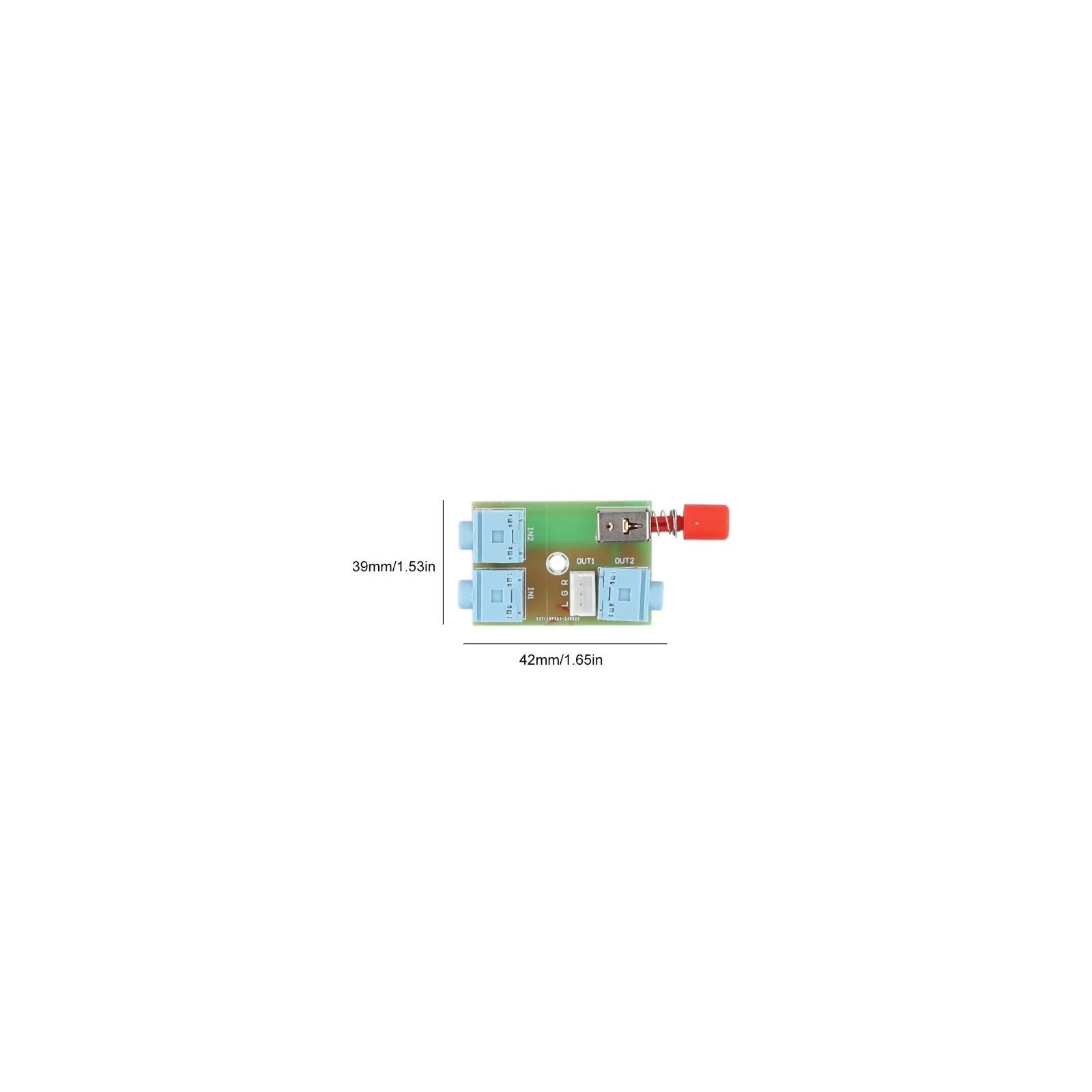 Deviatore audio 3.5mm 2 ingressi 1 uscita Audio SwitchingGenerico