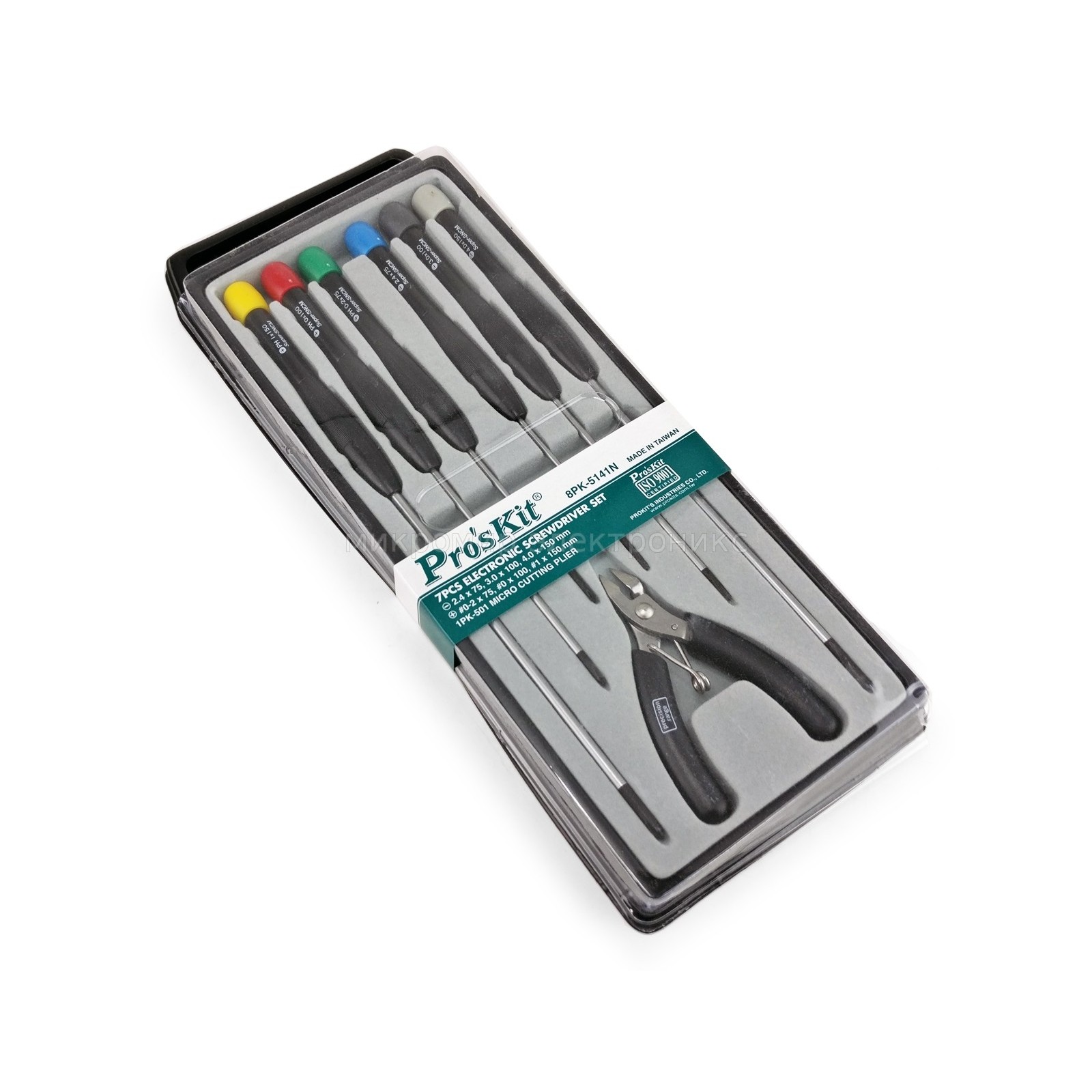 Proskit 8PK-5141N Kit Set di cacciaviti elettronici da 7 pezziProskit