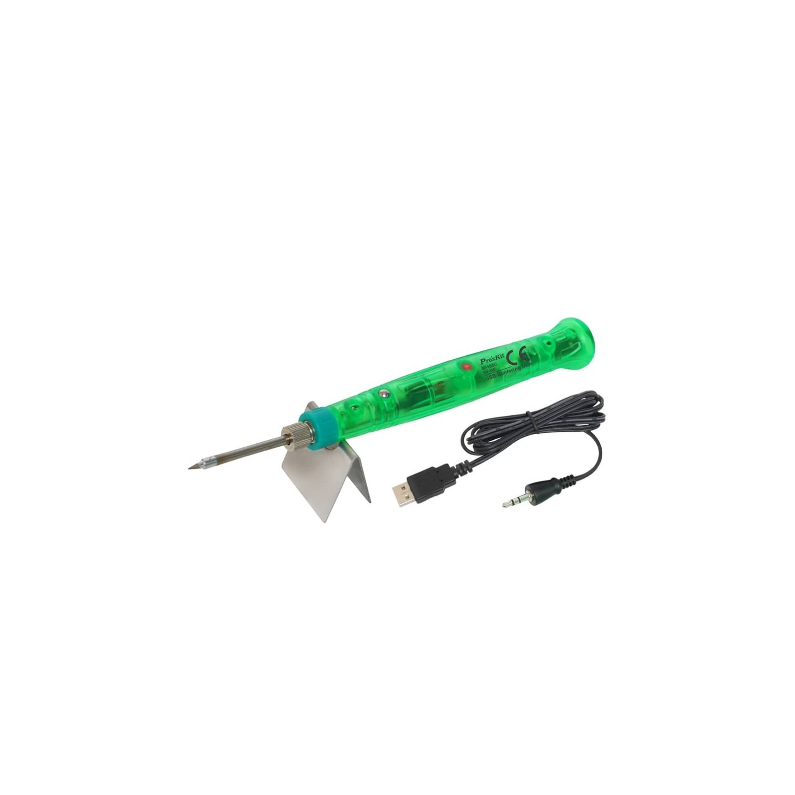 PROSKIT SI-168U Saldatore USB 5V 8W punta sottile con supporto