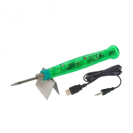 PROSKIT SI-168U Saldatore USB 5V 8W punta sottile con supporto