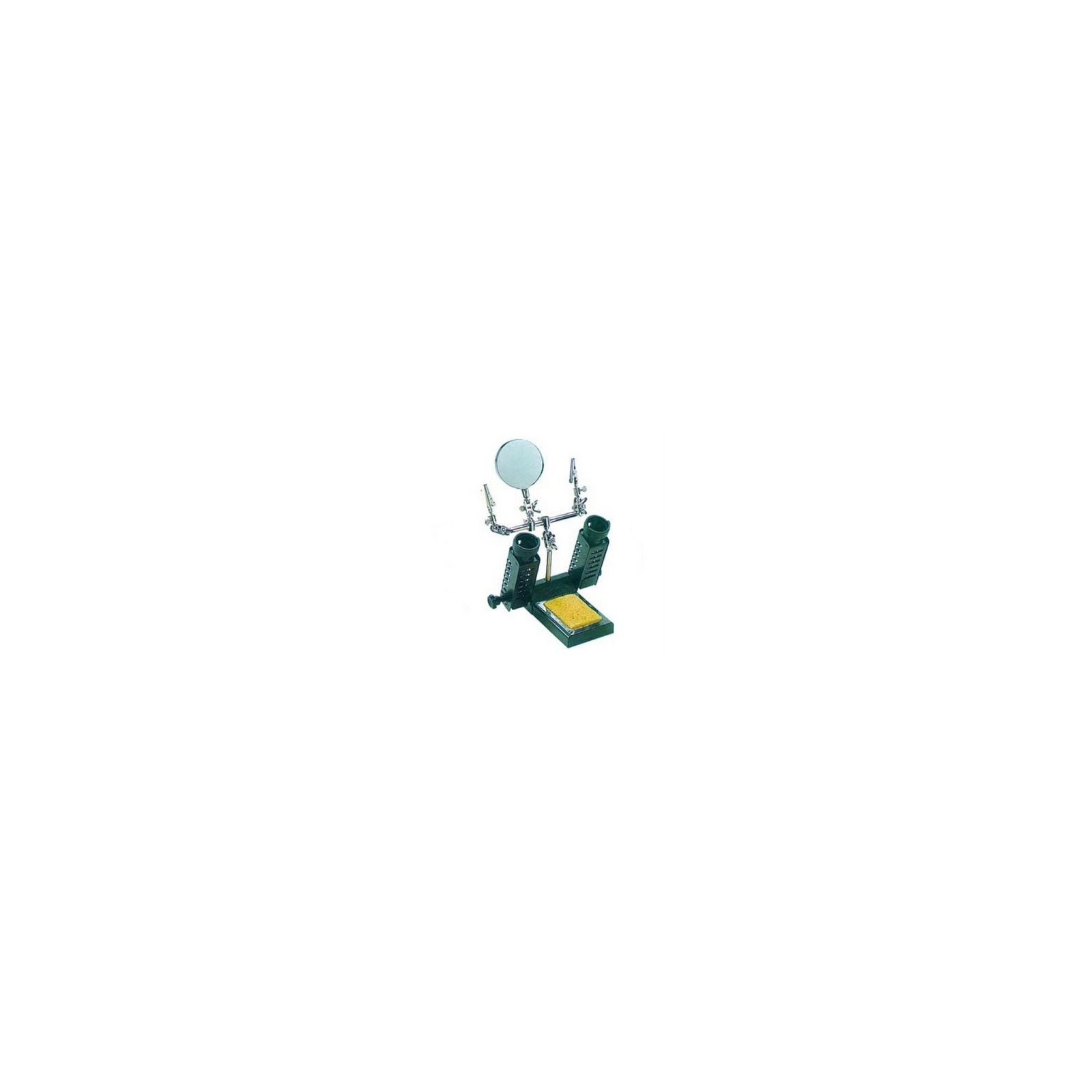 PROSKIT 1PK-362DHS Supporto saldatore + lente e terza mano Proskit