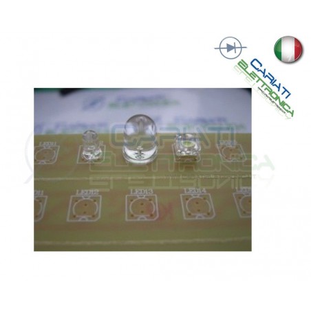 4 pz BASETTA PCB BARRA PER LED 5MM 10MM FLUX 45CM