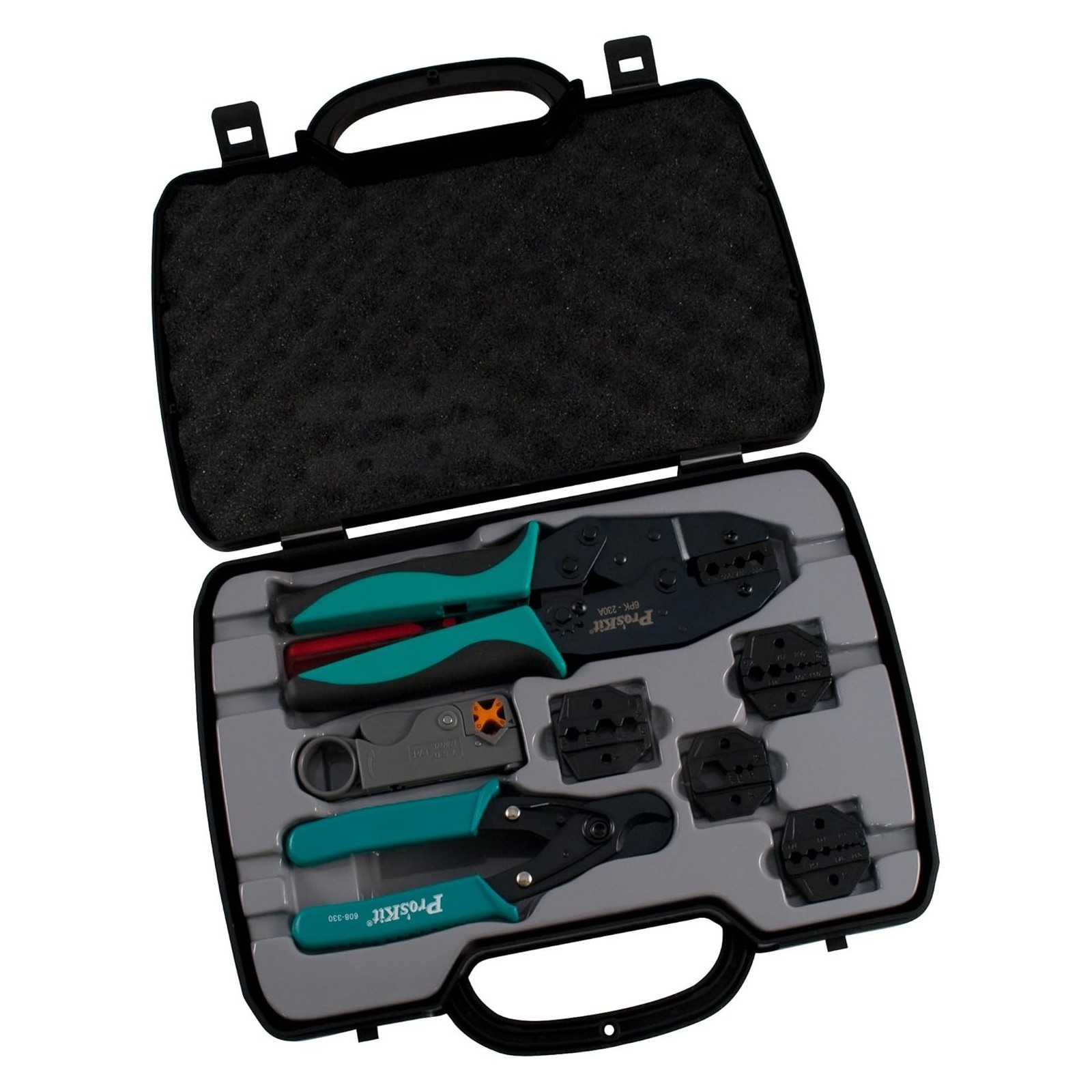PROSKIT 6PK-330K Kit di utensili per crimpatura coassiale Proskit