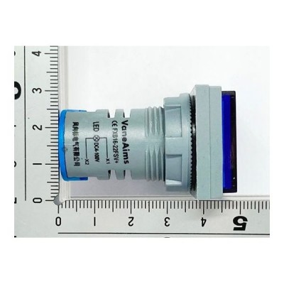 Voltometro AC da pannello BLU AC 24V-500V Tensione