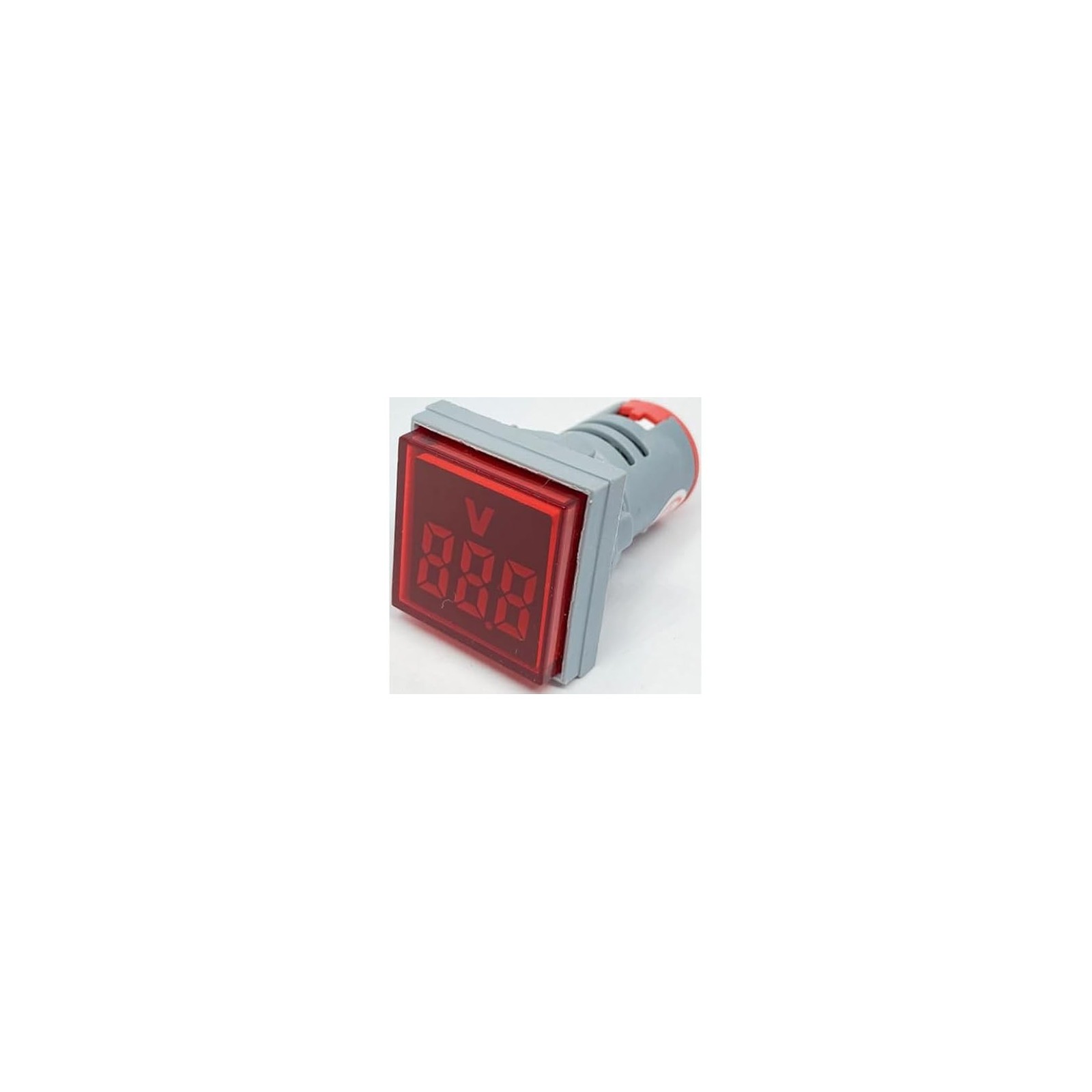 Voltometro AC da pannello ROSSO AC 24V-500V Tensione