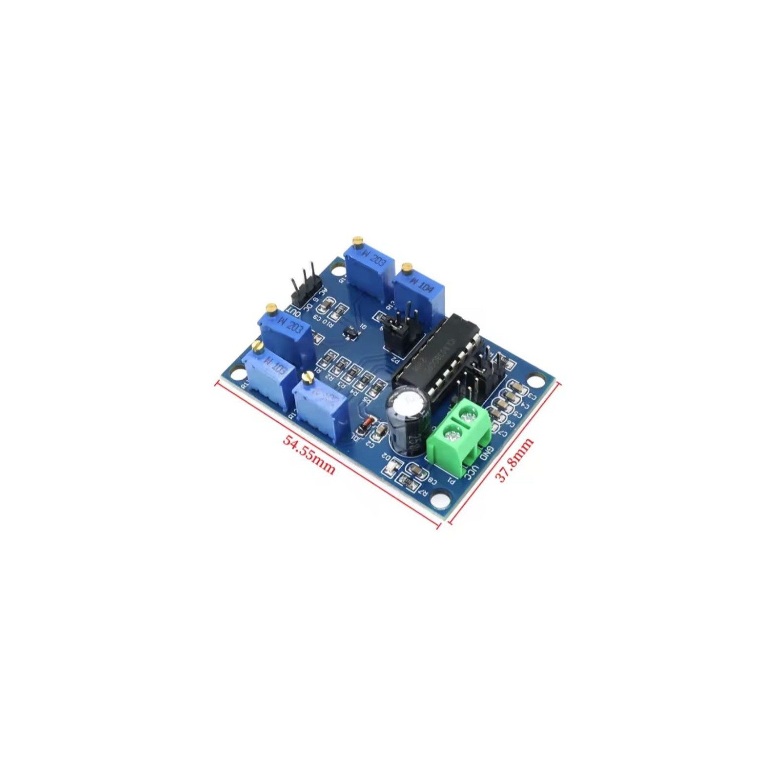 ICL8038 DDS Generatore di Segnali a onda Quadra Trinagolare Sinusoidale