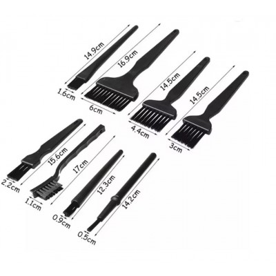 KIT SPAZZOLE ANTISTATICHE PER CIRCUITI ELETTRONICI ESD ANTISTATICA CLEANING BRUSHGenerico
