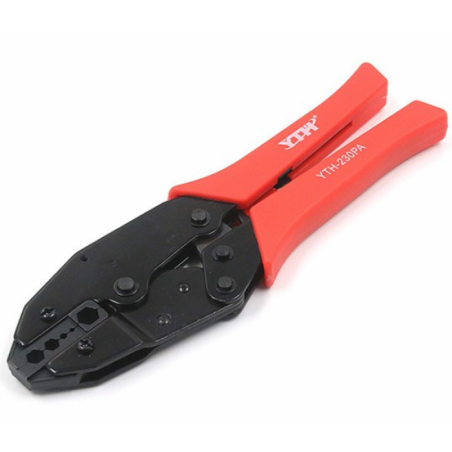 HT-230PA PINZA PER CRIMPARE A CREMAGLIERA PER CONNETTORI BNC-N-TNC-UHF PINZA A CRIMPARE X F FME N SMA