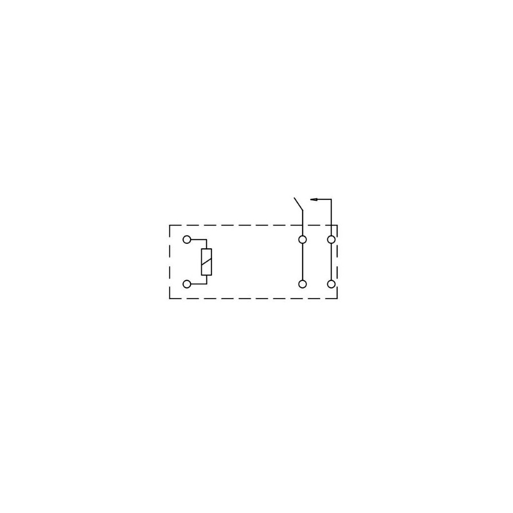 Relè NF75100E724 Bobina 24V SPDT 12A 30Vdc 16A 250Vac 6 pin NF Forward