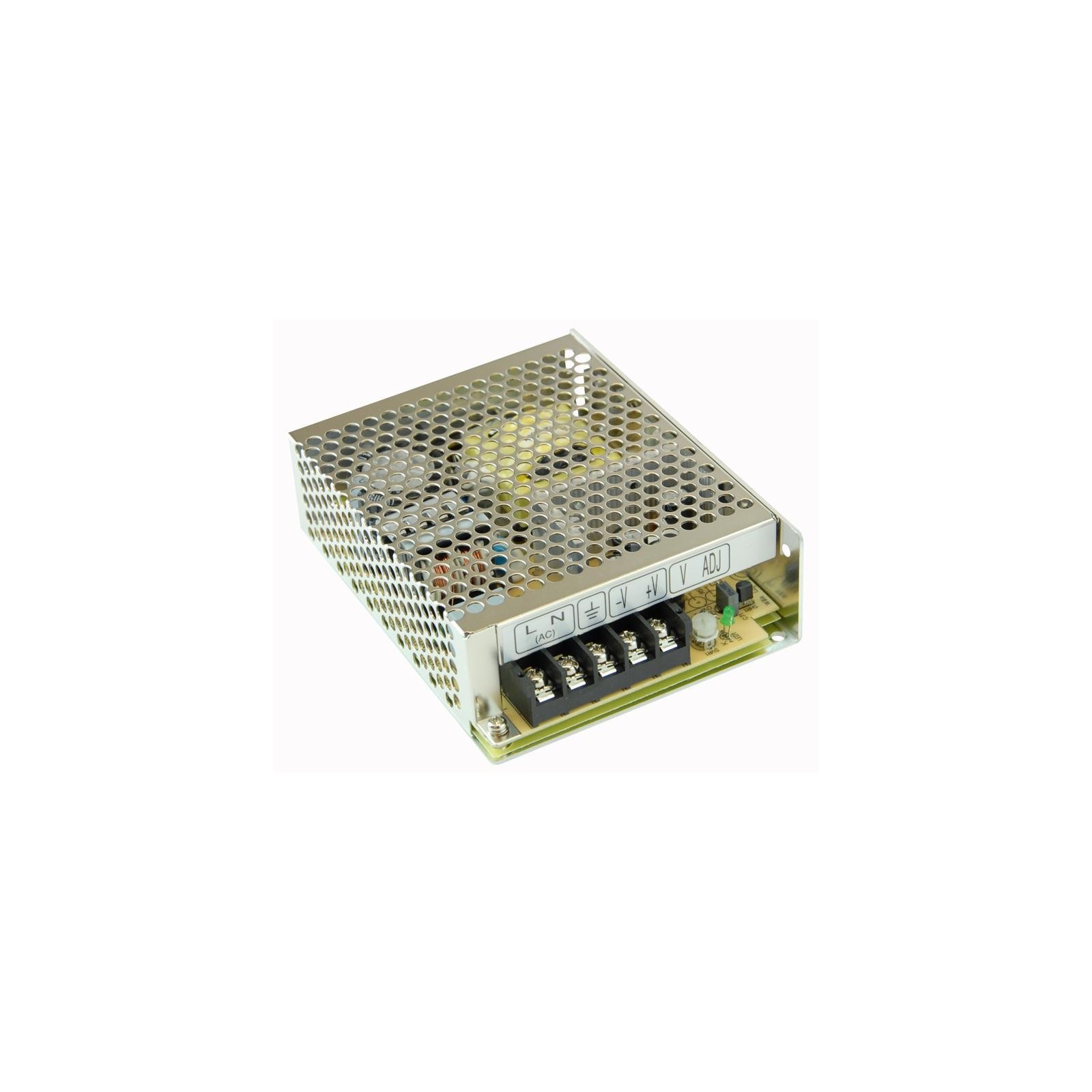MW MEAN WELL LRS-75-12 Alimentatore switching 72W uscita 12V 6A ingresso 230Vac Mean Well