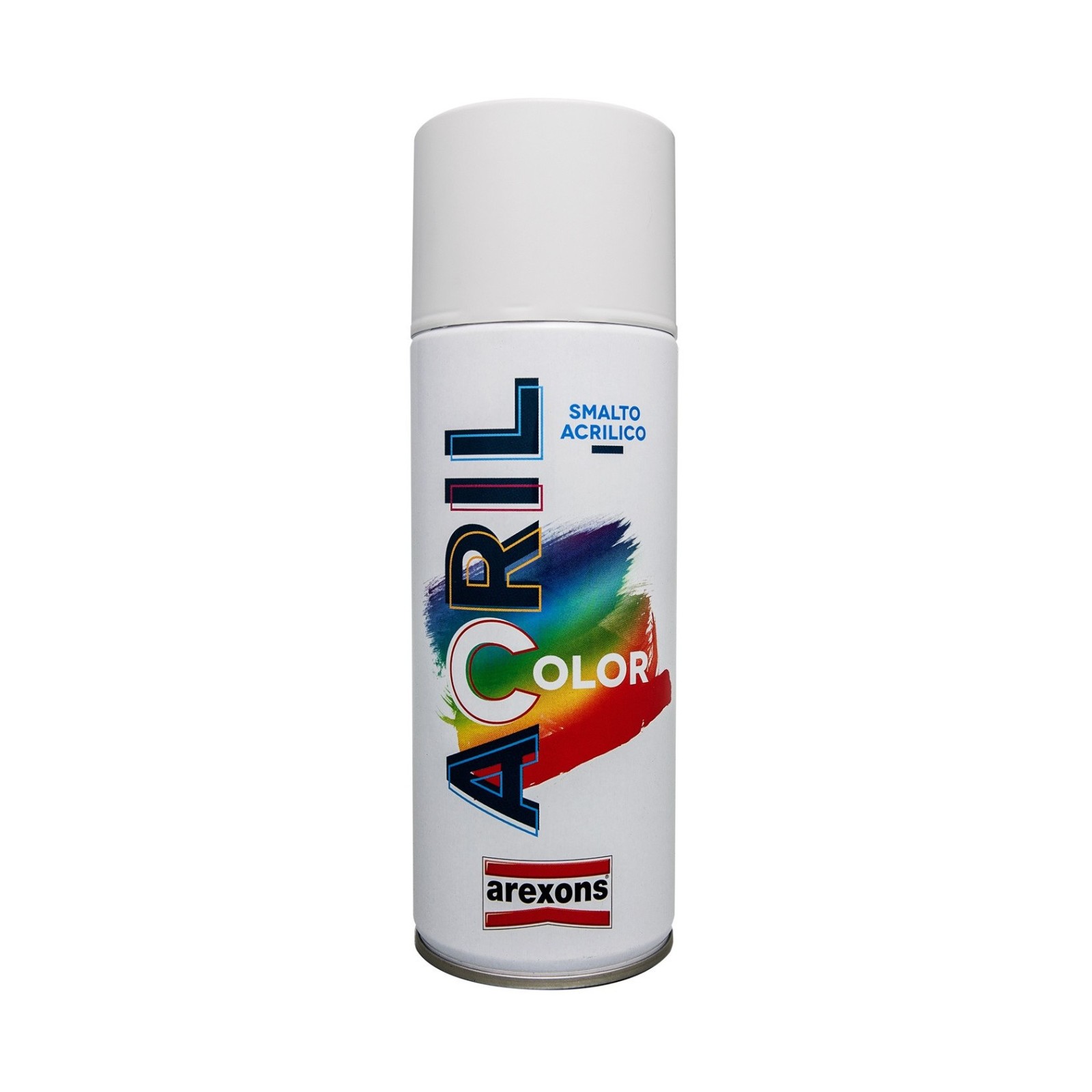 RAL 1013 BIANCO PERLA Smalto Vernice Spray Arexons Acrilcolor 400ml Acrilico Pittura BombolettaArexons