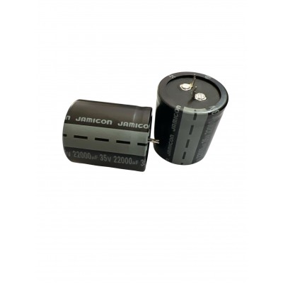 Condensatore elettrolitico SNAP IN JAMICON 22000 uF 35V 85°C 35 X 40 mmJamicon