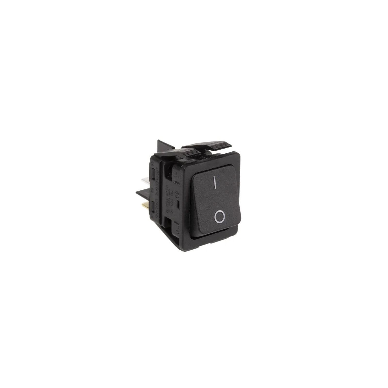 C6050ALAAC Interruttore a bilanciere Arcolectric (Bulgin) Ltd, DPST, On-Off, , Nero