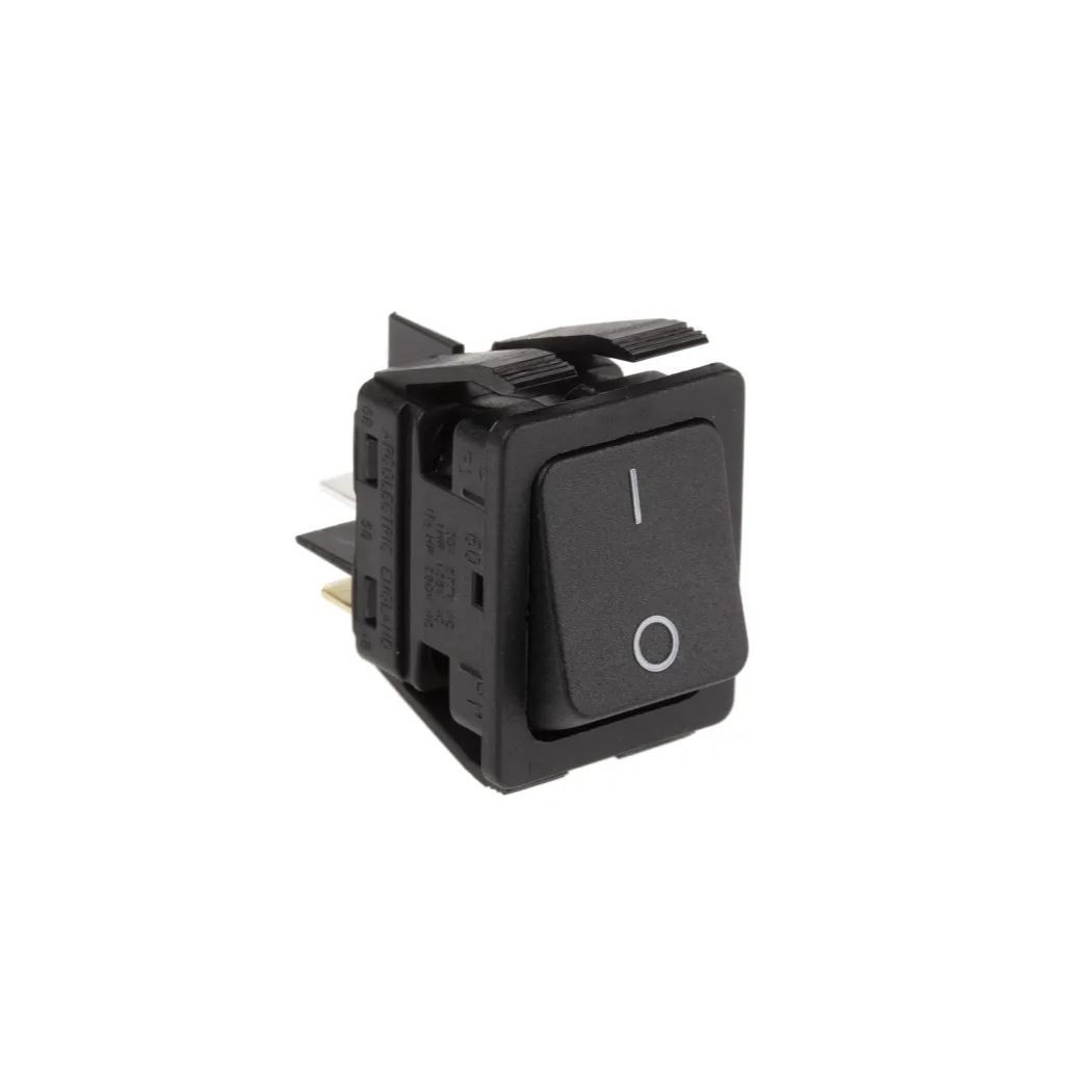C6050ALAAC Interruttore a bilanciere Arcolectric (Bulgin) Ltd, DPST, On-Off, , Nero