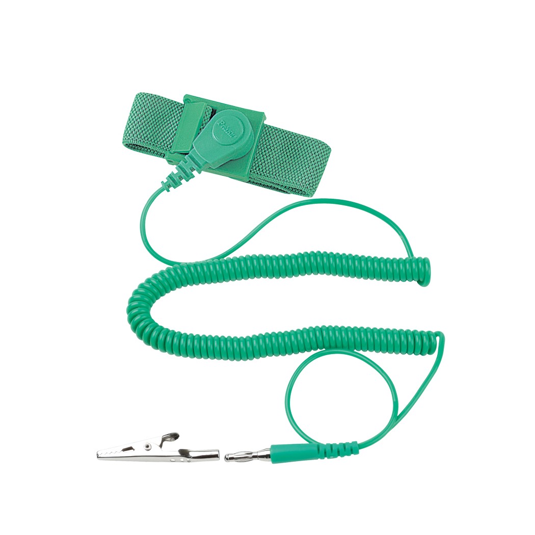 PROSKIT 8PK-611D-6 BRACCIALE DA POLSO ANTISTATICO BRACCIALETTO LABORATORIO REWORK SMD Proskit