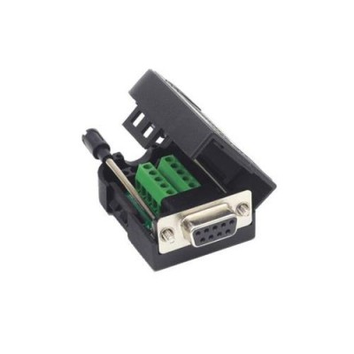 Connettore D-Sub femmina 9 poli connessione a vite