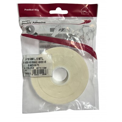 NASTRO BIADESIVO mm. 19 x 5 mt