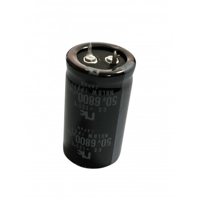 Condensatore elettrolitico SNAP IN 6800uF 50V 105° 45X25mm