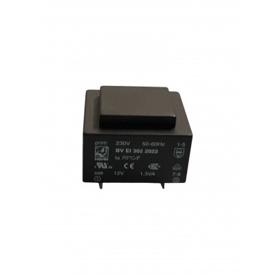 Trasformatore HAHN BV EI 302 2022 1,5VA 230VAC 12V 125mA PCB BVEI BVEI3022022 BREVE TUFVASSONS