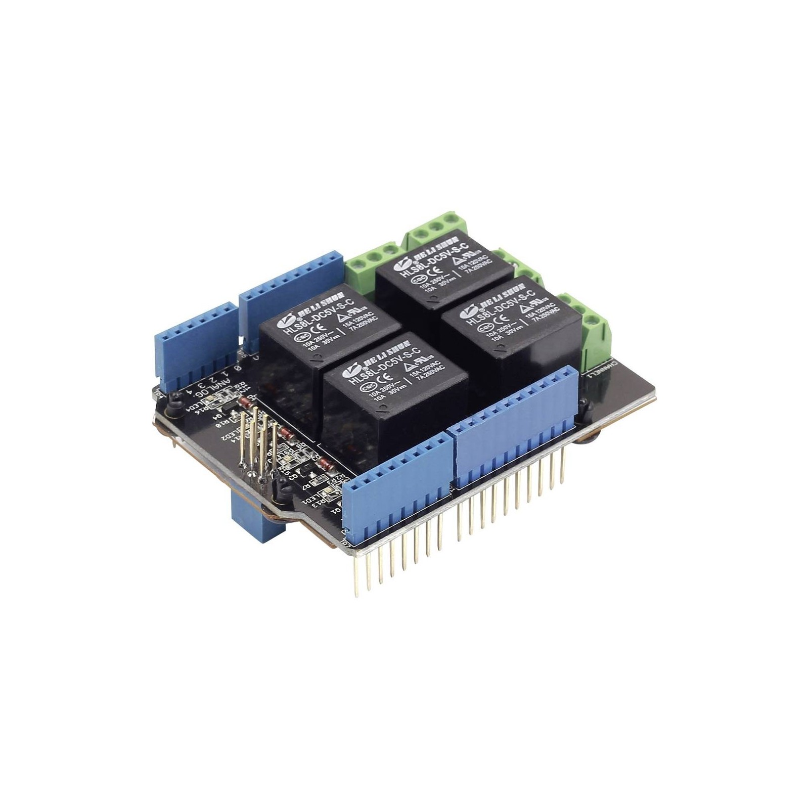 Seeed Studio Relay Shield v3.0 Shield Adatto per (kit di sviluppo): Arduino SEEED STUDIO