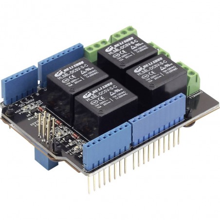 Seeed Studio Relay Shield v3.0 Shield Adatto per (kit di sviluppo): Arduino SEEED STUDIO