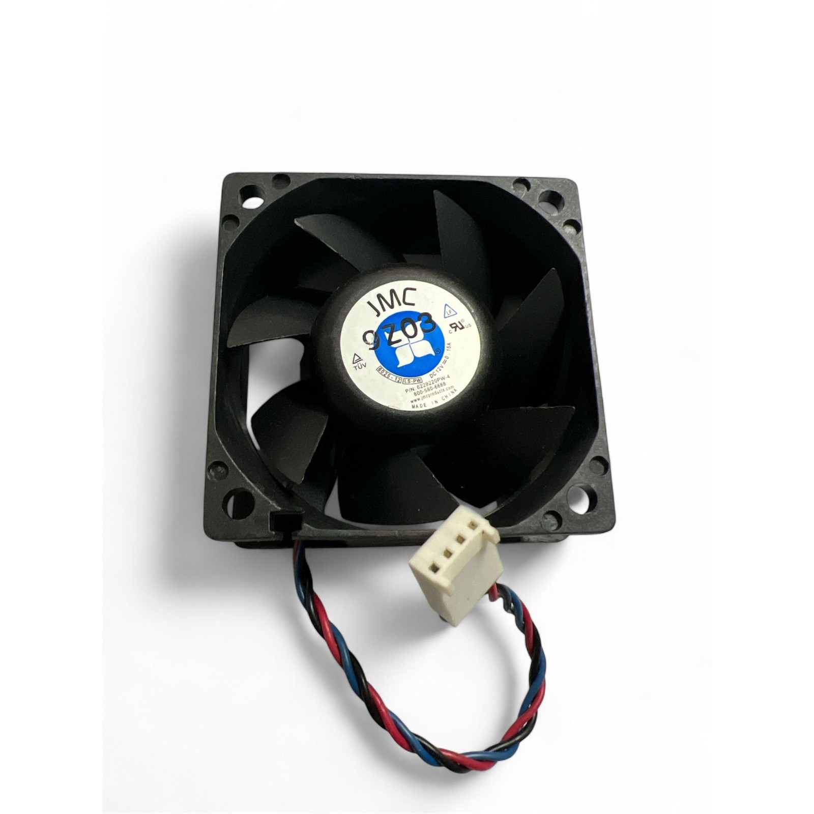 VENTOLA PC 60x60x25 MM 12V JMC DATECH 6025-12 0.15 A CPU RAFFREDDAMENTO COOLER