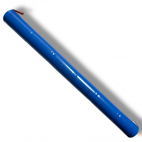Pacco batteria Ni-Cd 7,2V 2500mAh 2,5Ah 6 batterie C mezza torcia saldare 295x26mm