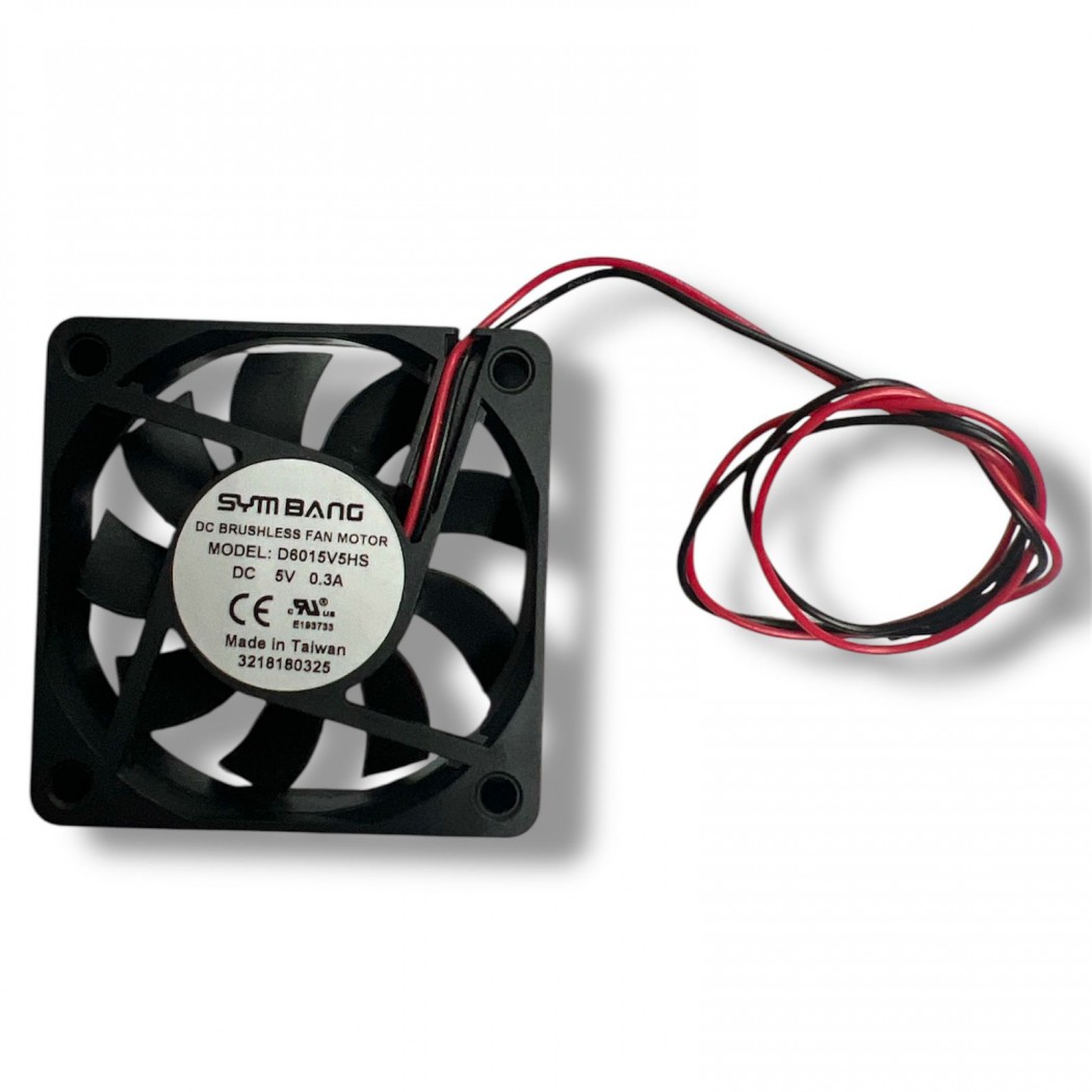 D6015V5HS Ventola Sym Bang 60 x 60 x 10 5V 0.3A DC BRUSHLESS FAN MOTOR Dissipazione Ventilazione Sym Bang