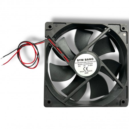 D12025V5HS Ventola Sym Bang 120 x 120 x 25 5V 0.45A DC BRUSHLESS FAN MOTOR Dissipazione VentilazioneSym Bang