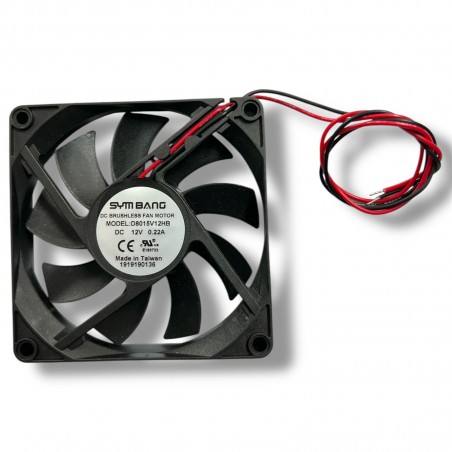 D8015V12HB Ventola Sym Bang 80 x 80 x 15 12V 0.22A DC BRUSHLESS FAN MOTOR Dissipazione VentilazioneSym Bang