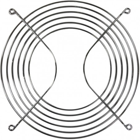 G208 SYM BANG GRIGLIA DI PROTEZIONE PER VENTOLA 208mm in metallo cromato computer case