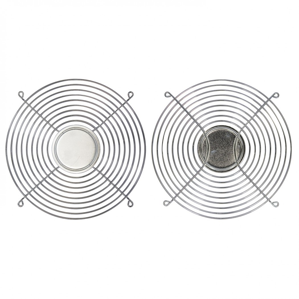 G250 SYM BANG GRIGLIA DI PROTEZIONE PER VENTOLA 222,2 mm in metallo cromato computer case
