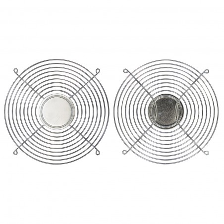 G250 SYM BANG GRIGLIA DI PROTEZIONE PER VENTOLA 222,2 mm in metallo cromato computer case