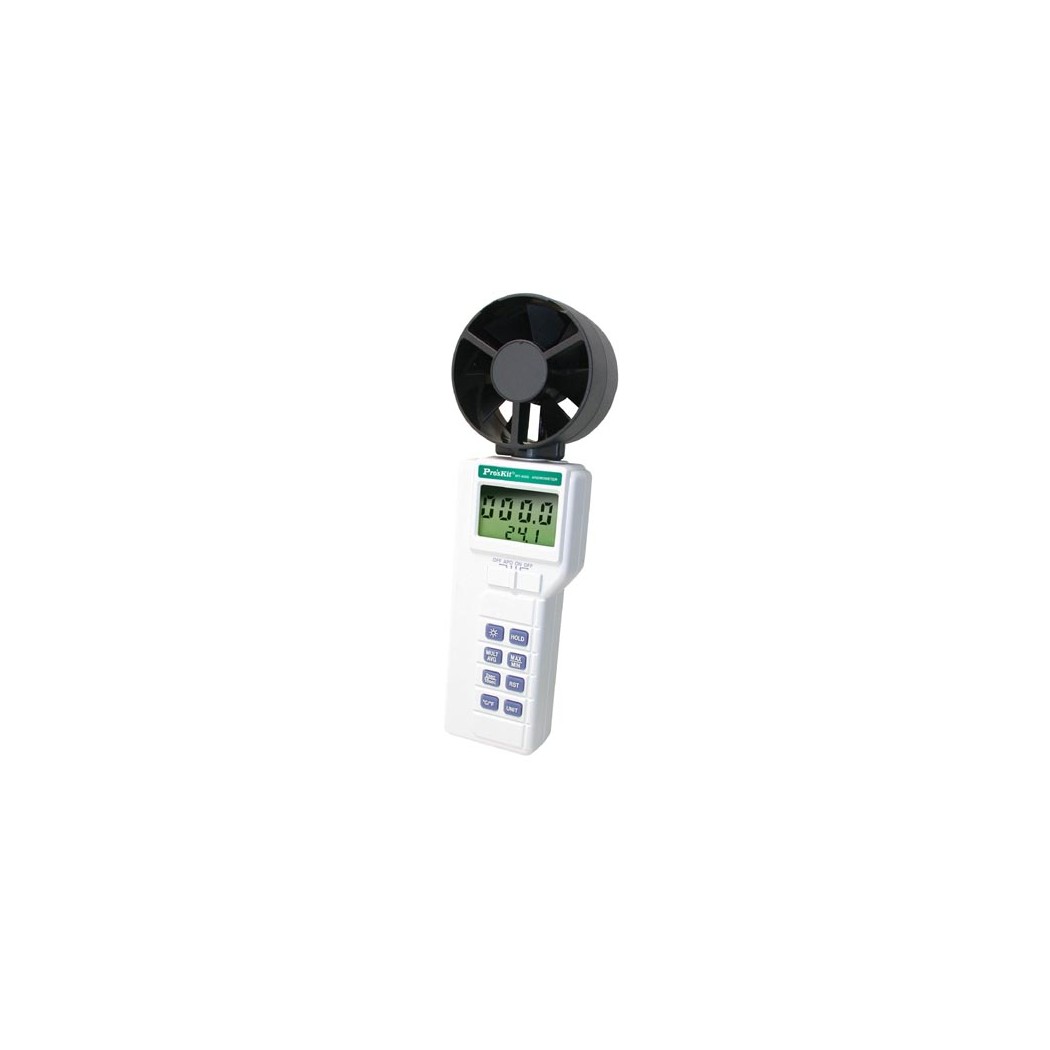 PROSKIT MT-4005 ANEMOMETRO DIGITALE Tester per misurare la velocità del vento Proskit