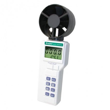 PROSKIT MT-4005 ANEMOMETRO DIGITALE Tester per misurare la velocità del vento Proskit