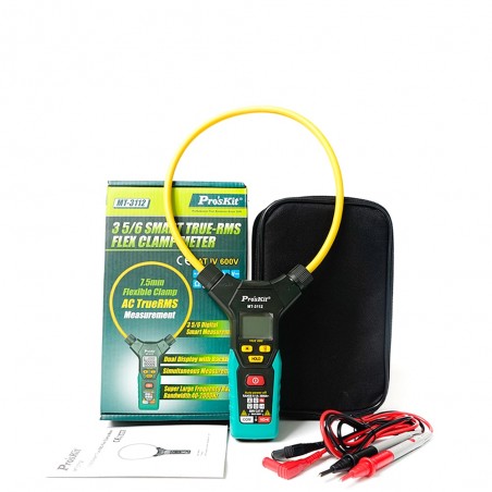 PROSKIT MT-3112 3 5/6 Smart True-RMS Flex Clamp Meter Proskit