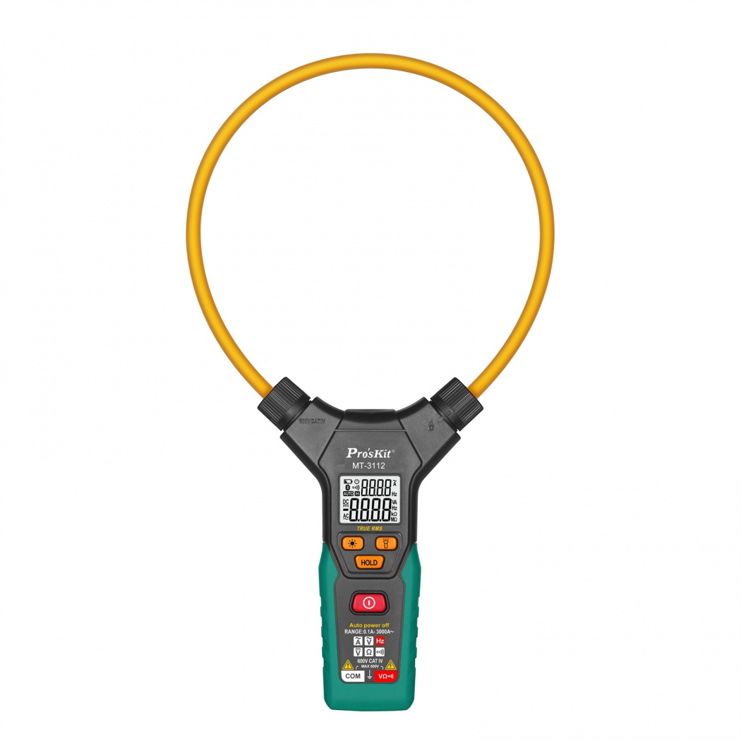 PROSKIT MT-3112 3 5/6 Smart True-RMS Flex Clamp Meter Proskit
