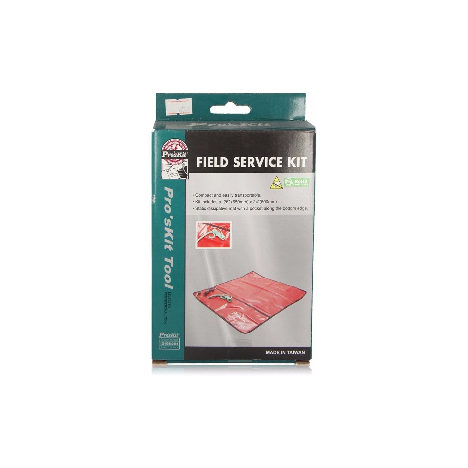 PROSKIT 8PK-AS07-1 Kit di assistenza sul campo con cinturino da polso da 2 m e cavo di terra da 3 mProskit
