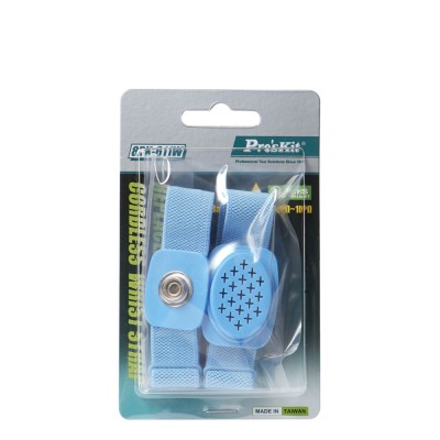 PROSKIT 8PK-611W Bracciale Da Polso senza fili Antistatico Braccialetto Laboratorio Rework SmdProskit